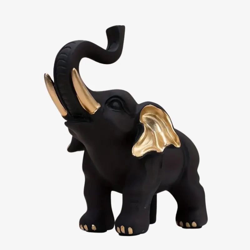 Sculpture Éléphant Majestueux – Un Symbole de Chance et de Prospérité