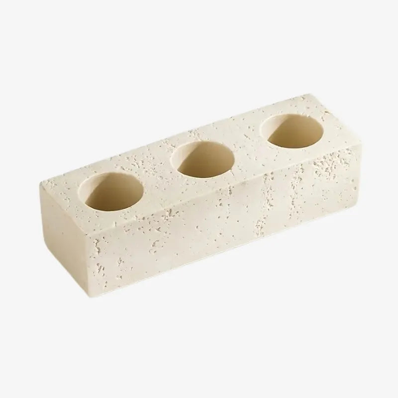 Porte-brosses à dents en pierre naturelle – Élégance et robustesse