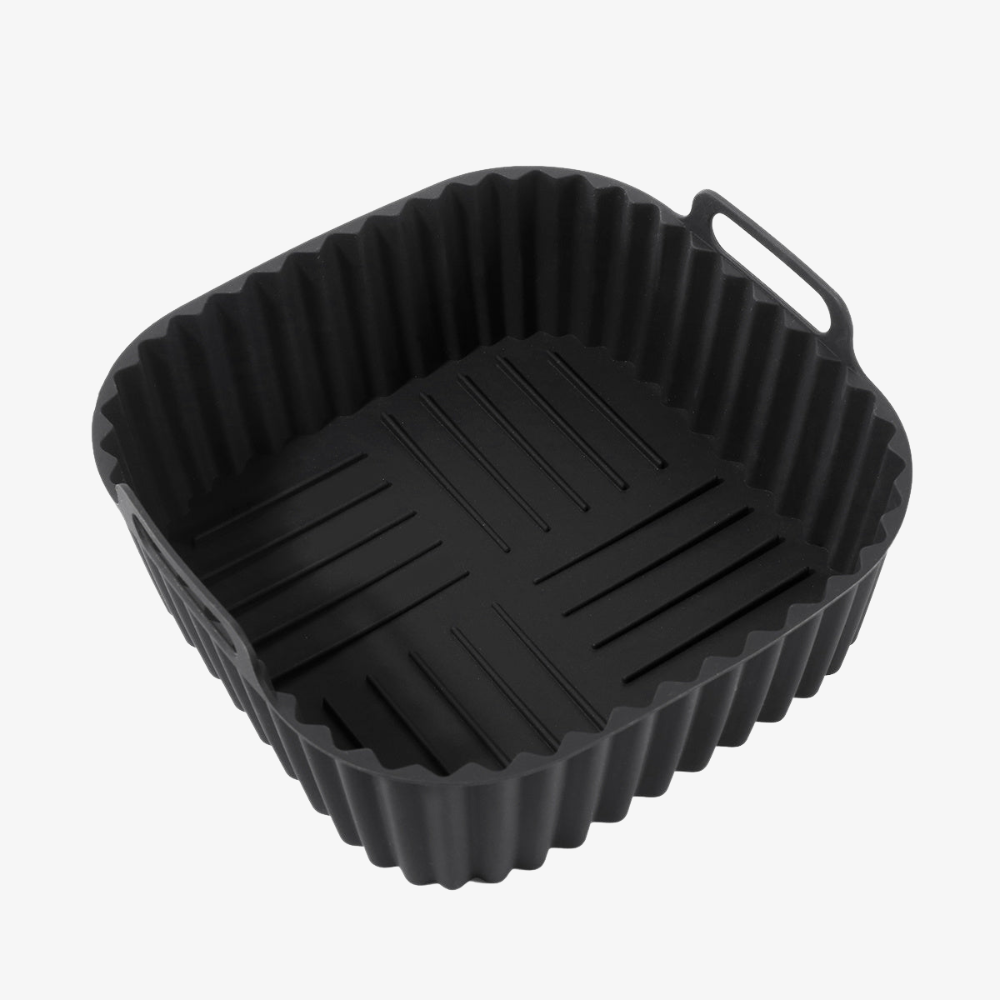Reusable Double Compartment Silicone Basket for Airfryer (5.8L to 8L)