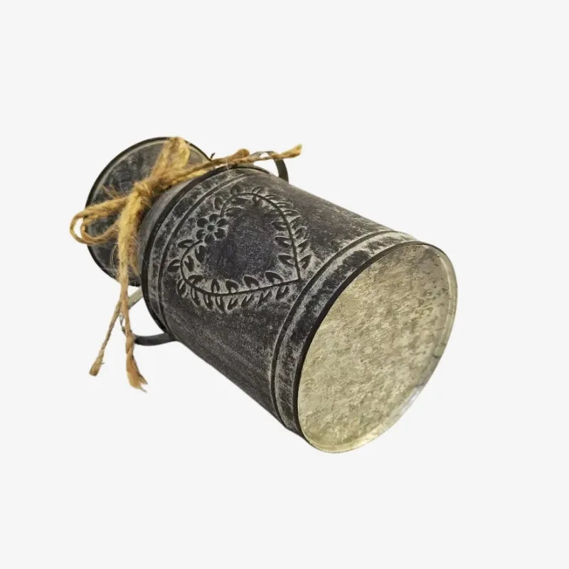 Vintage Metal Vase - A Rustic and Elegant Touch for Your Decoration