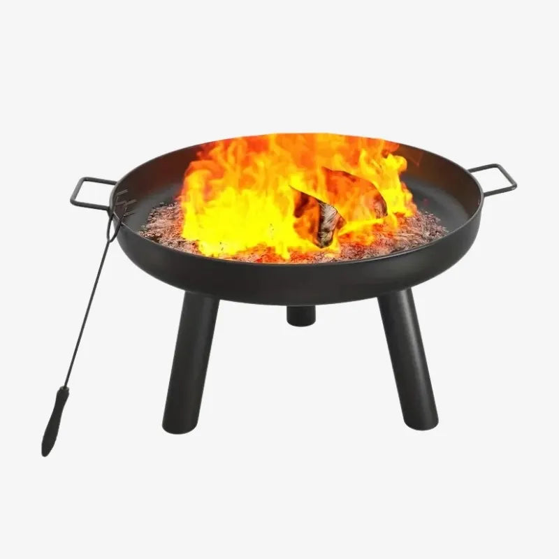 Brasero de Jardin en Métal – Ambiance Chaleureuse et Conviviale en Extérieur !