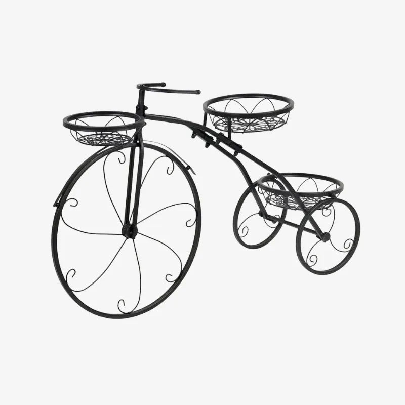 Porte-Plantes Vélo en Métal – Élégance et Originalité pour Votre Jardin