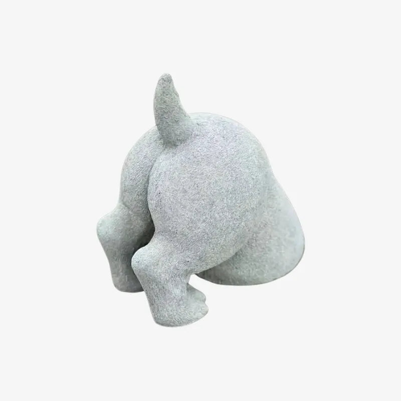 Statue Chien Originale en Résine – Une Touche d’Humour et d’Originalité pour Votre Jardin