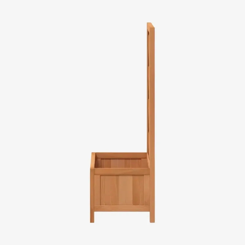 Jardinière en Bois avec Treillis – Élégance et Praticité pour Vos Plantes Grimpantes !
