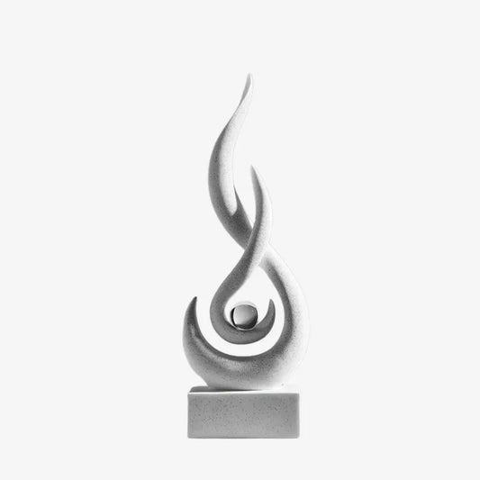 Sculpture Abstraite Élégance – Une Œuvre d’Art Contemporaine