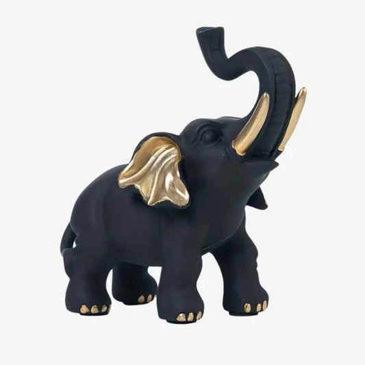 Sculpture Éléphant Majestueux – Un Symbole de Chance et de Prospérité