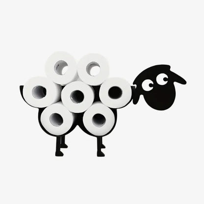 Porte-Papier Toilette Mouton – Un Rangement Ludique et Pratique