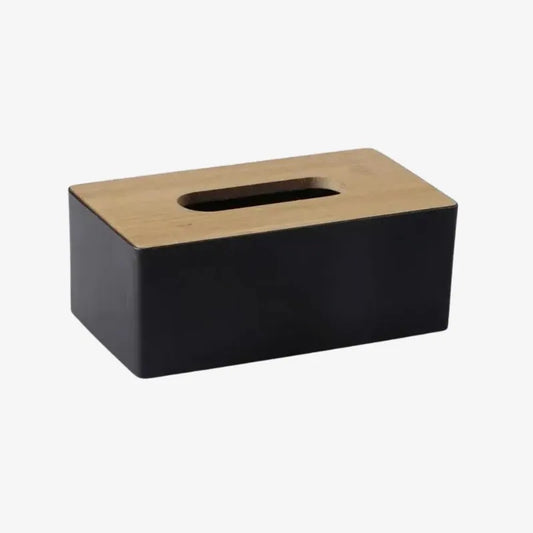 Boîte à Mouchoirs en Bois et Résine – Élégance et Praticité