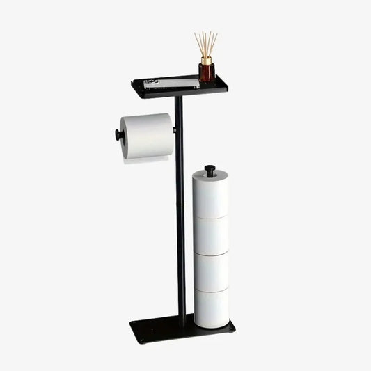 Porte-Papier Toilette avec Rangement – Élégance et Praticité