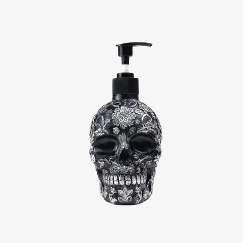 Distributeur de Savon Crâne – Élégance Gothique et Originalité