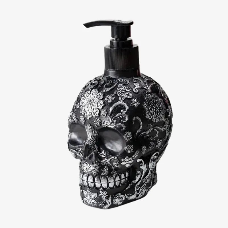 Distributeur de Savon Crâne – Élégance Gothique et Originalité
