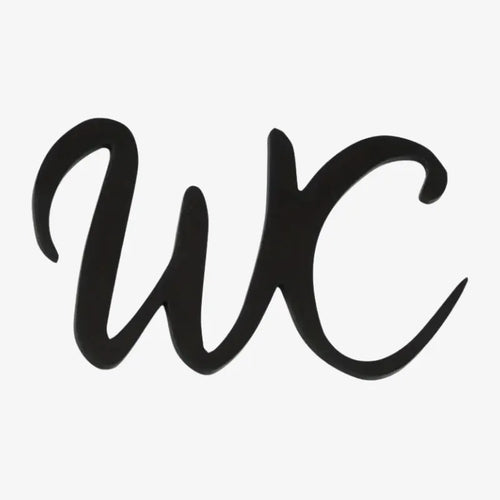 Lettres Murales WC – Élégance et Simplicité pour votre Salle de Bain