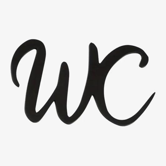 Lettres Murales WC – Élégance et Simplicité pour votre Salle de Bain