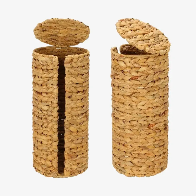 Porte-Papier Toilette en Fibres Naturelles – Élégance et Praticité