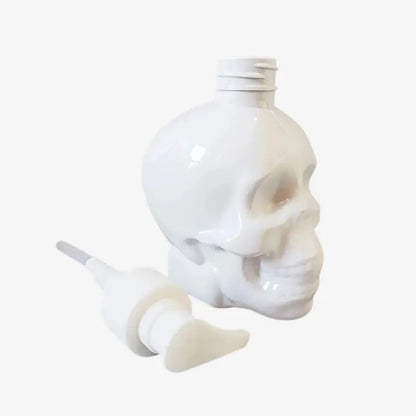 Distributeur de Savon Crâne Blanc – Élégance et Audace