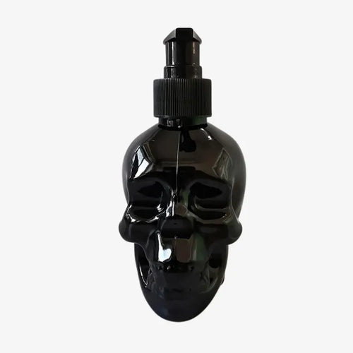 Distributeur de Savon Crâne Noir – Élégance et Audace