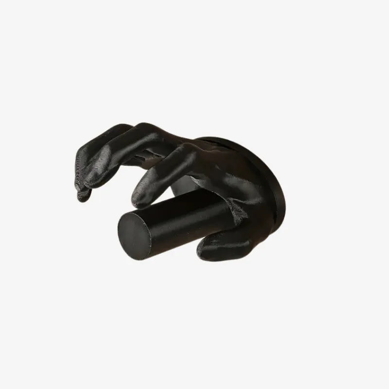 Porte-Papier Toilette Main Noire – Originalité et Élégance