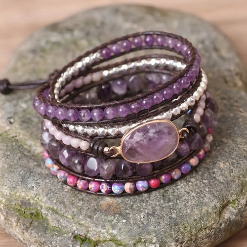 Bracelet améthyste
