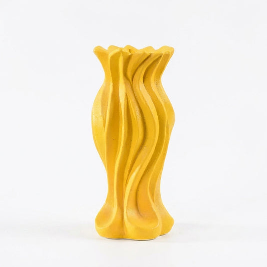 Vase Design en Céramique Ondulée – Une Touche Moderne et Élégante pour Votre Intérieur