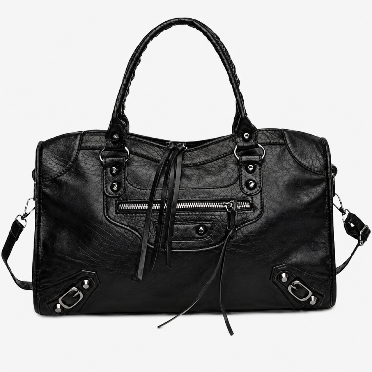 Large Elsa Black Bag