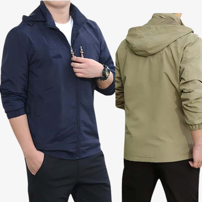 Veste Coupe-vent avec Traitement DWR | Homme