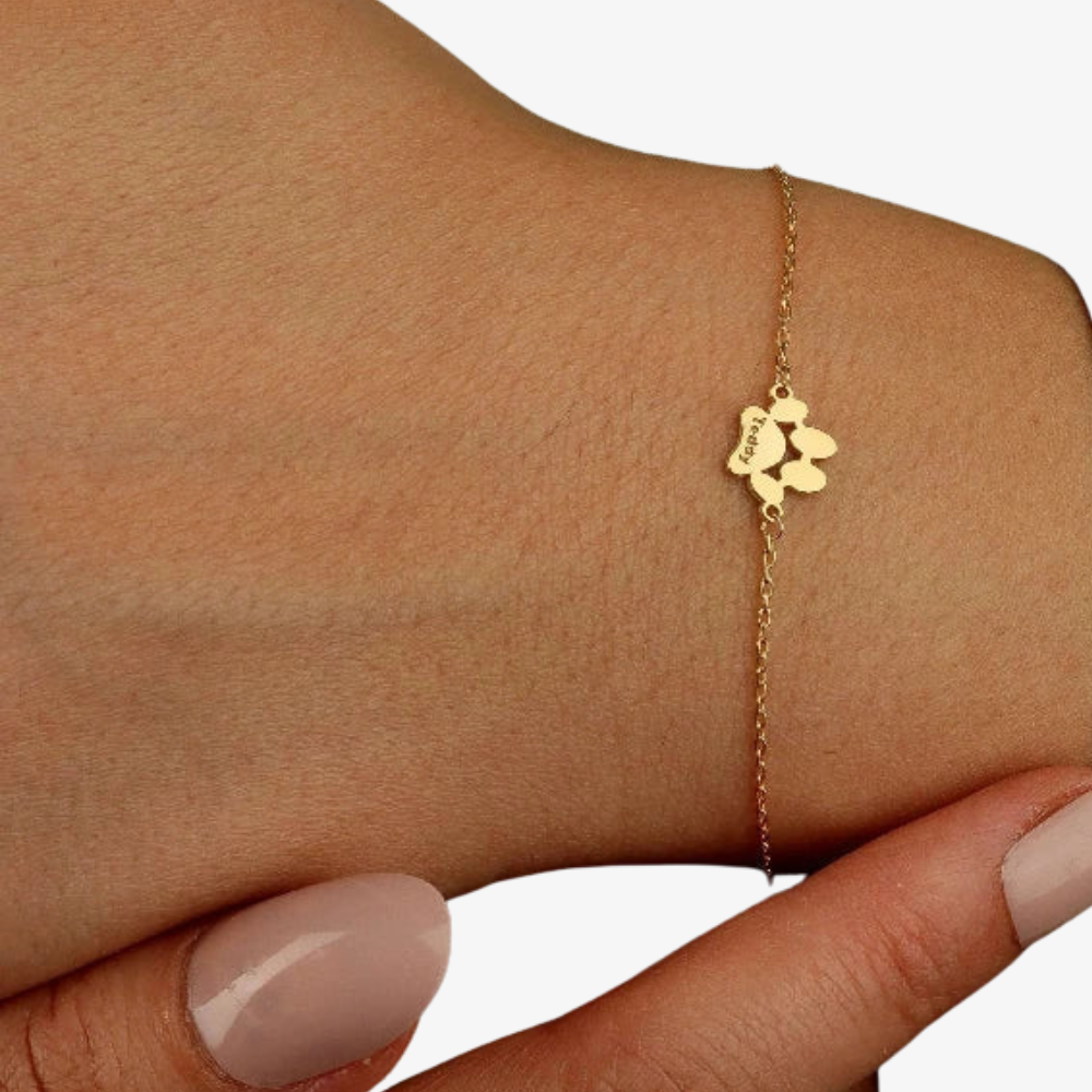 Bracelet Patte (+ Gravure Offerte) - MaPatte™