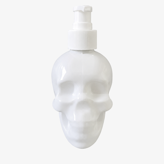 Distributeur de Savon Crâne Blanc – Élégance et Audace