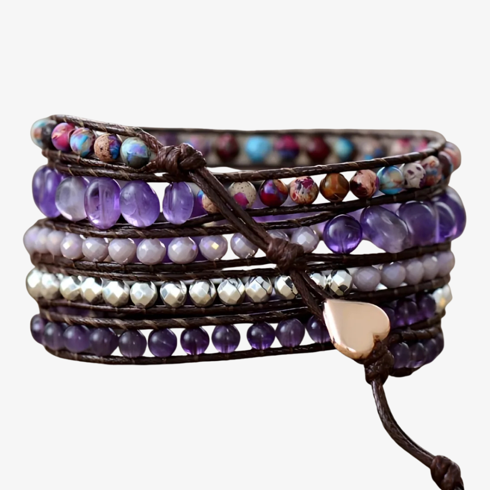 Bracelet améthyste