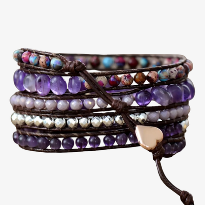 Bracelet améthyste