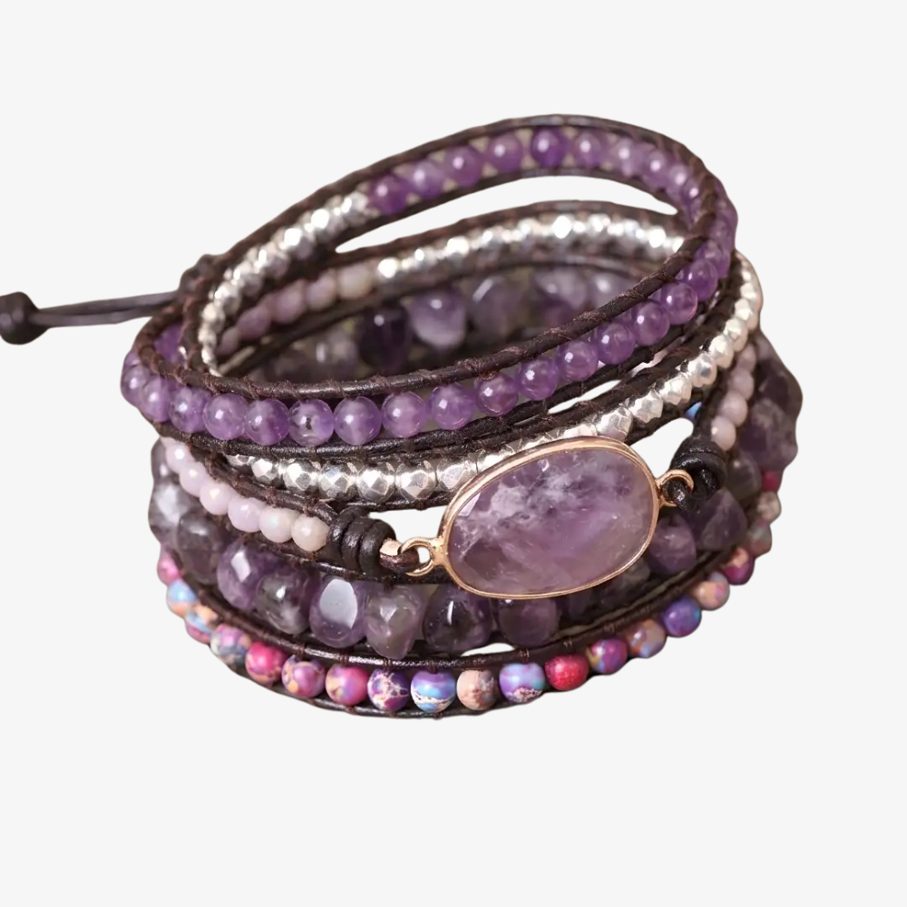 Bracelet améthyste